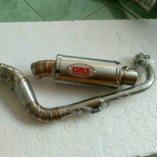 Knalpot racing dbs motor metik vario. Beat. Mio