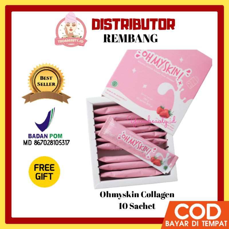 READY OHMYSKIN COLLAGEN DRINK MINUMAN COLLAGEN BPOM