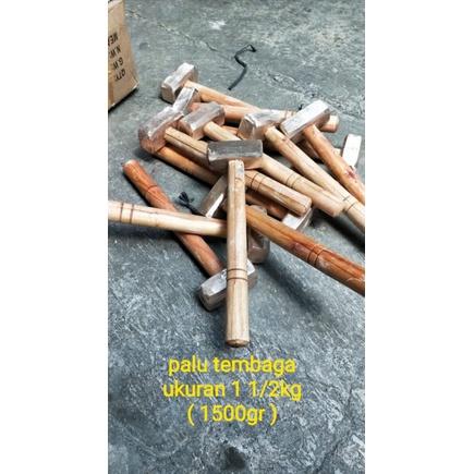 palu tembaga 1 1/2 kg - palu tembaga 1500 gr - palu tembaga