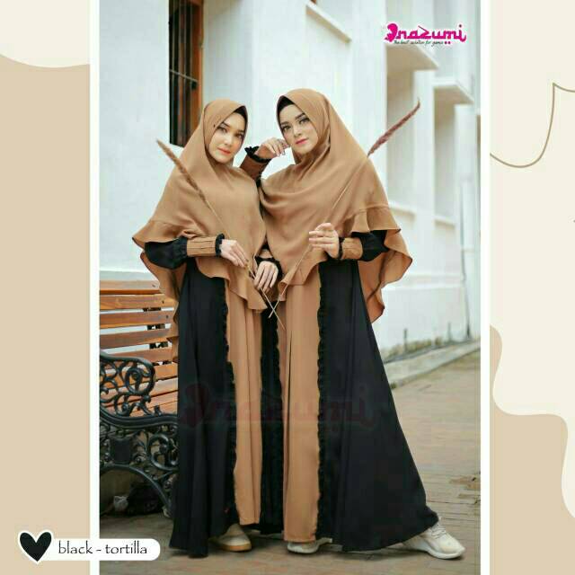 Gamis set calissa ori nazumi