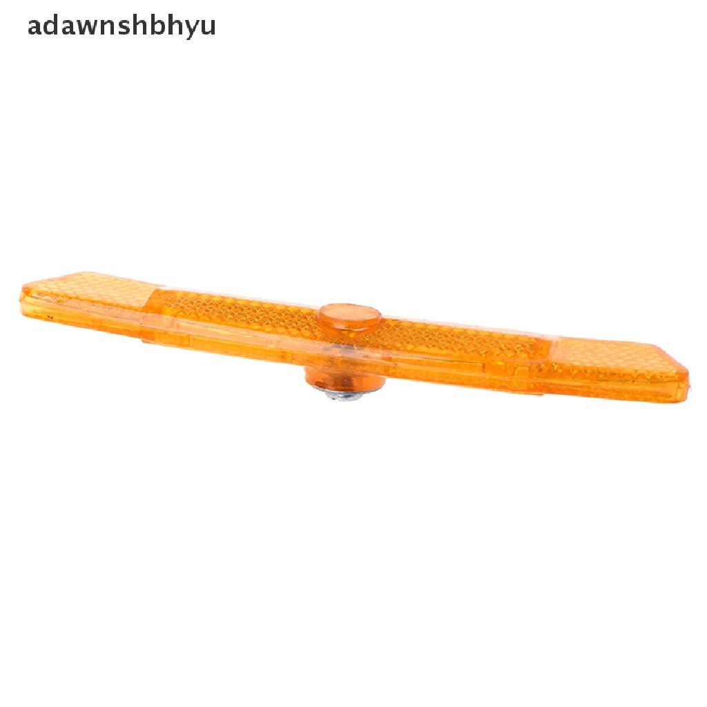 Adawnshbhyu 2pcs Sepeda Spoke Reflektor Lampu Peringatan Keselamatan Pelek Roda Lampu Reflektif