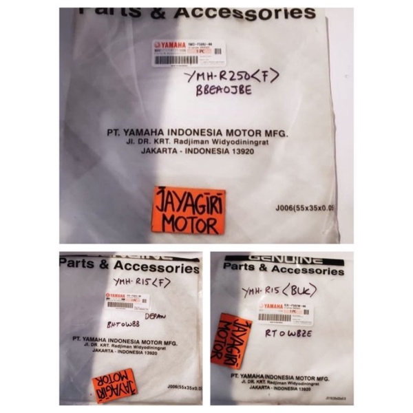 Piringan Cakram R15 / R25 Depan / Belakang Yamaha 1CK 1WD YGP Standar Variasi Kampas Disc Brake Disk