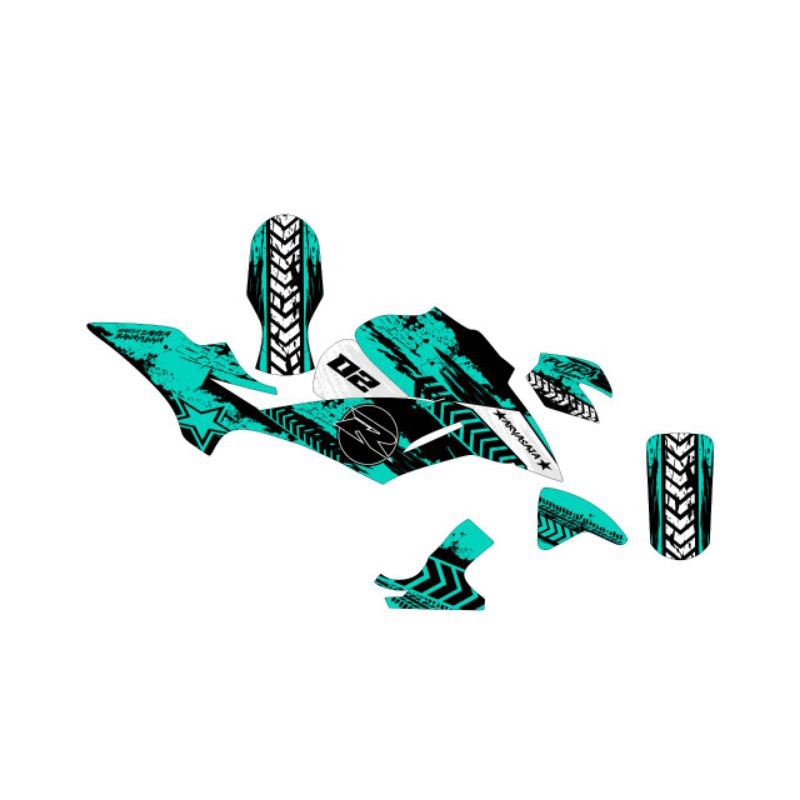 DEDAIN STIKER MOTOR GSX S 150