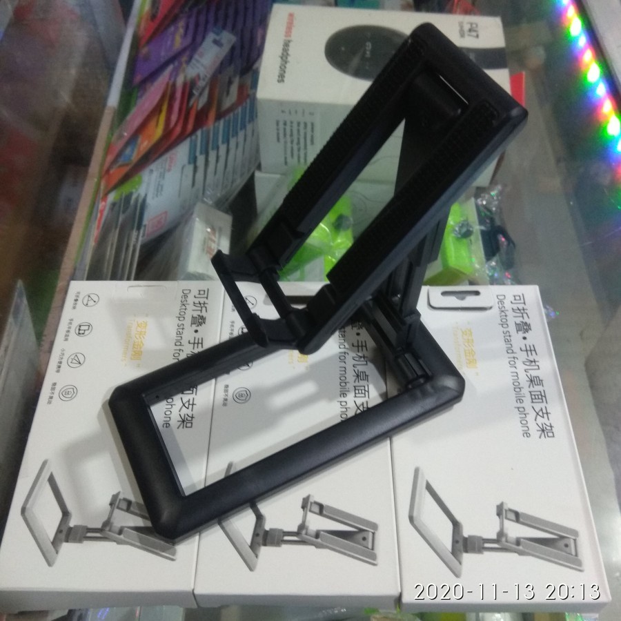 Promo Terbaru!!!Folding Dekstop Phone Stand HD-28/ Phone Holder Stand HP Handphone