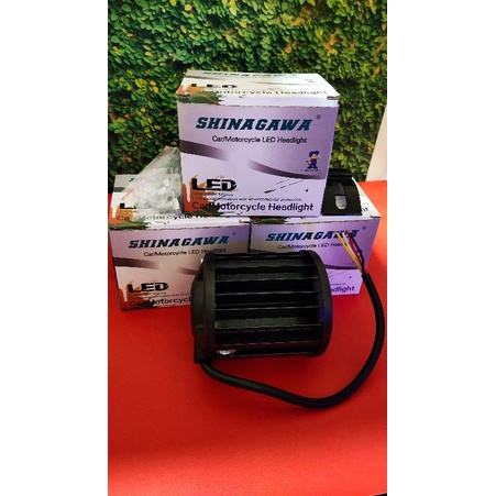 LAMPU TEMBAK 6 MATA 18 WATT 2 WARNA PUTIH-KUNING BISA FLASH 4 KABEL BISA FLASH PUTIH TAU KUNING 12V