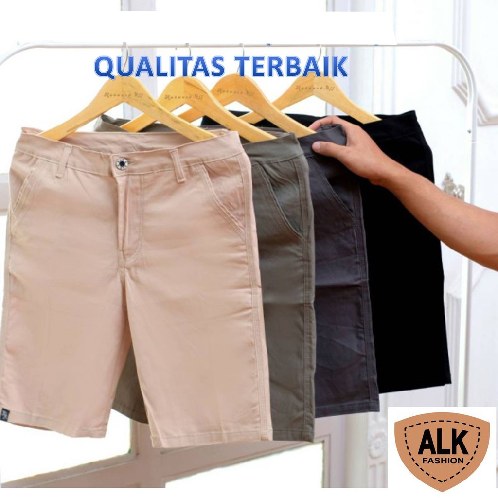 Celana Pendek pria Distro Premium Terlaris / Celana Chinos