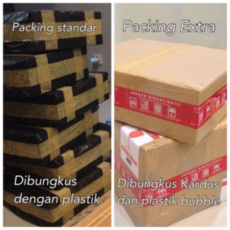 

Packing dus+bubble warp