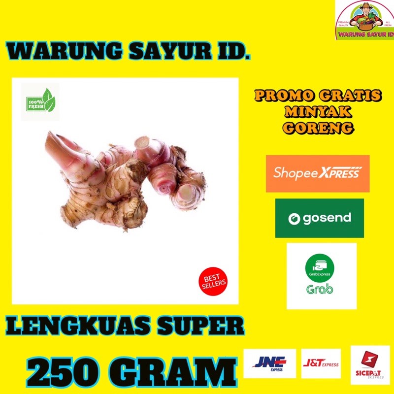 

WARUNG SAYUR ID.| LENGKUAS 250 GRAM | SAYUR ONLINE | SAYUR SEGAR