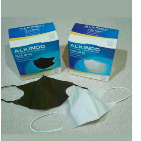 Masker Duckbill/ duckbill dewasa warna putih hitam /duck bill anak