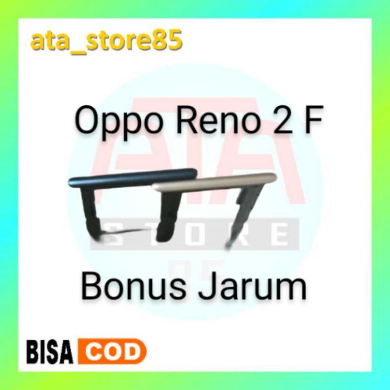 Simtray SimLock Slot Sim SimCard Tempat Kartu Oppo Reno 2F 2f Original