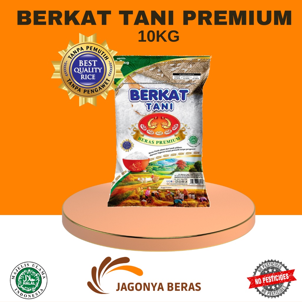 

BERAS BERKAT TANI PREMIUM 10KG