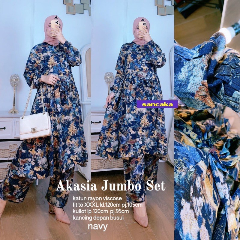 Akasia Jumbo Set by Sancaka