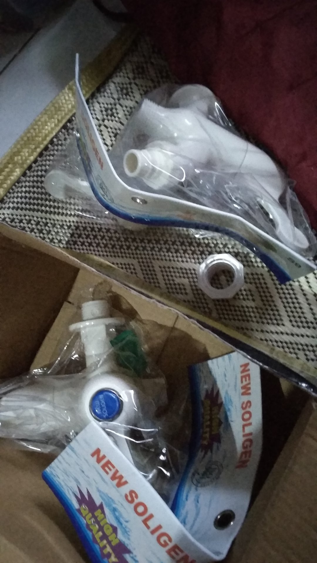 Kran Tembok Cabang Plastik Pvc New Soligen S9 Engkol