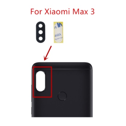 Camera Lens Lensa kamera kaca kamera belakang Xiaomi Mi Max 3 Mimax3