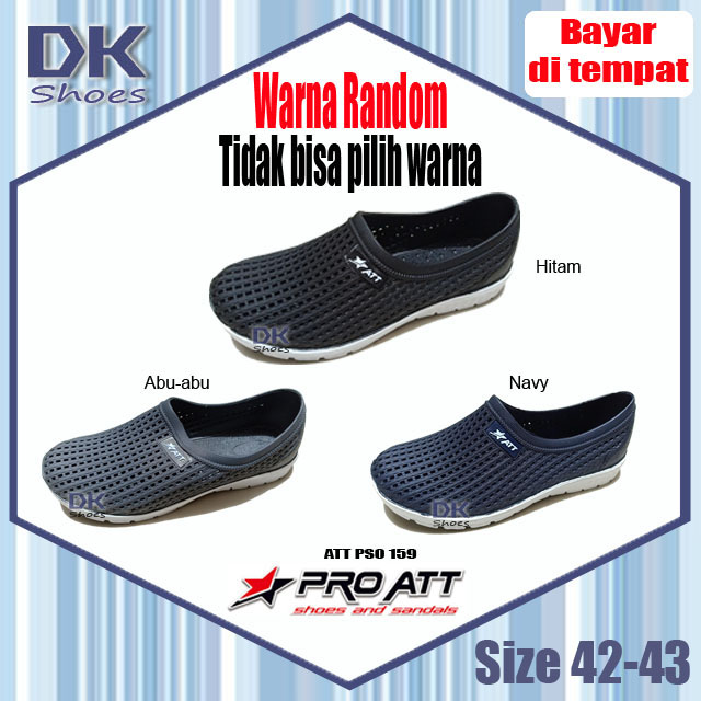 Pro ATT PSO 159 36-43 JUMBO.  DULUX  30-35 Sepatu Pria -Anak Karet / Sepatu Tahan Air / Sepatu Slip On Laki