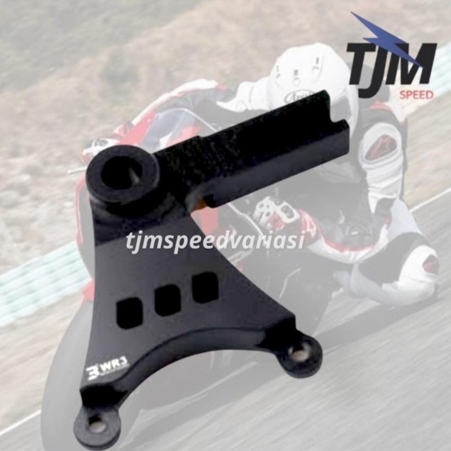 breket bracket kaliper belakang wr3 r15v3 mt15 xsr155 for brembo/ktc