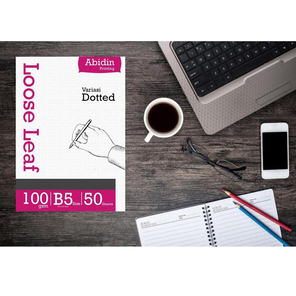 

Ls2Code NEW Loose Leaf 100 GSM B5 Grid/Dotted Free Bubble(terbaru)M3N1
