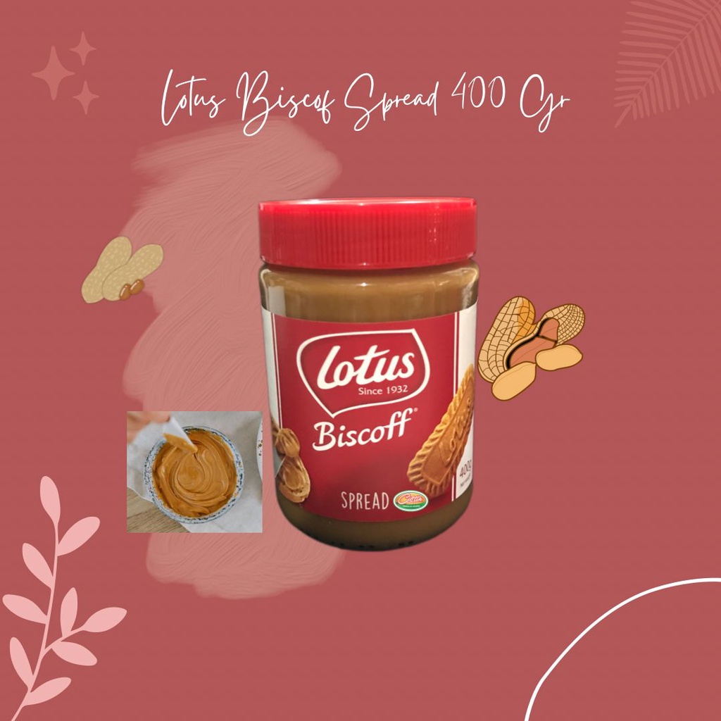 

Lotus Biscoff Spread 400g (Selai Karamel)
