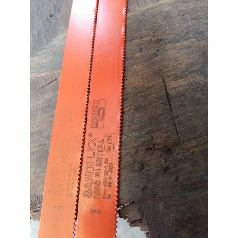 mata Gergaji Mesin Sandflex Bahco 16"inch lebar 1"inch original