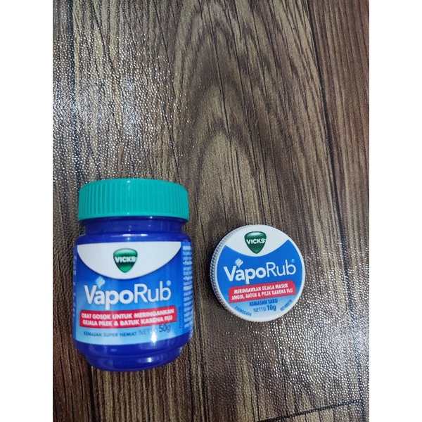 VICKS obat flu batuk pilek hidung tersumbat 50gram 10gram