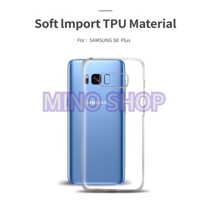 SOFTCASE TRANSPARAN SAMSUNG S8+ S8 PLUS PREMIUM CLEAR SOFT CASE