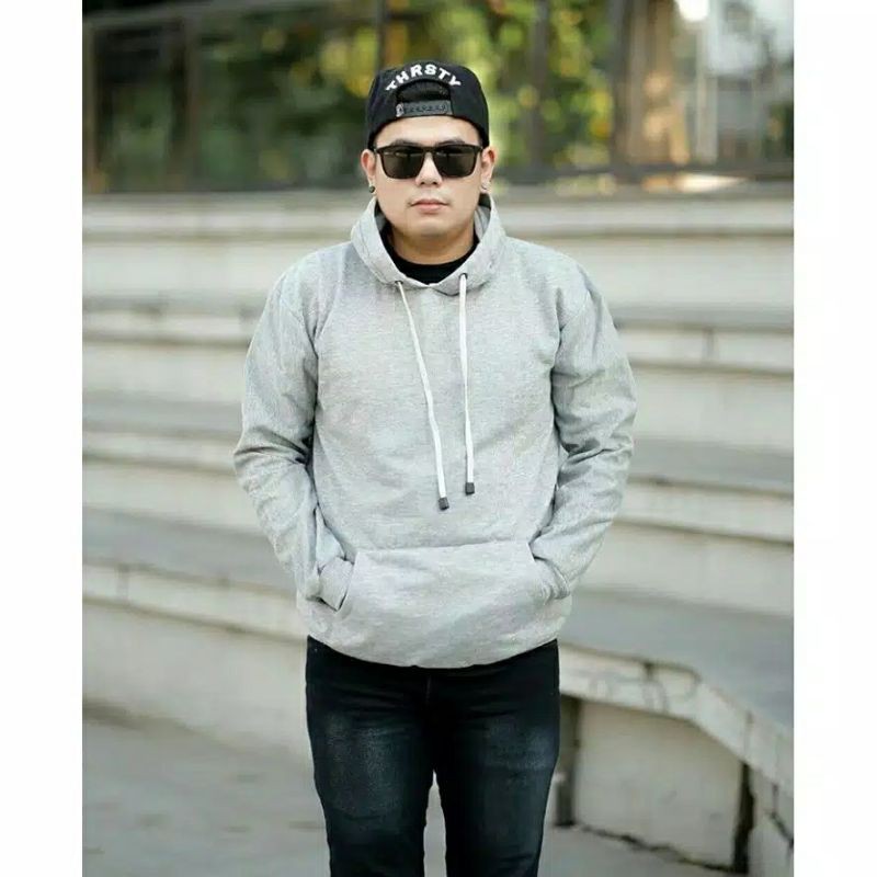 Sweater Hoodie Polos Pria&amp;Wanita ll Jaket Sweater Hoodie Polos