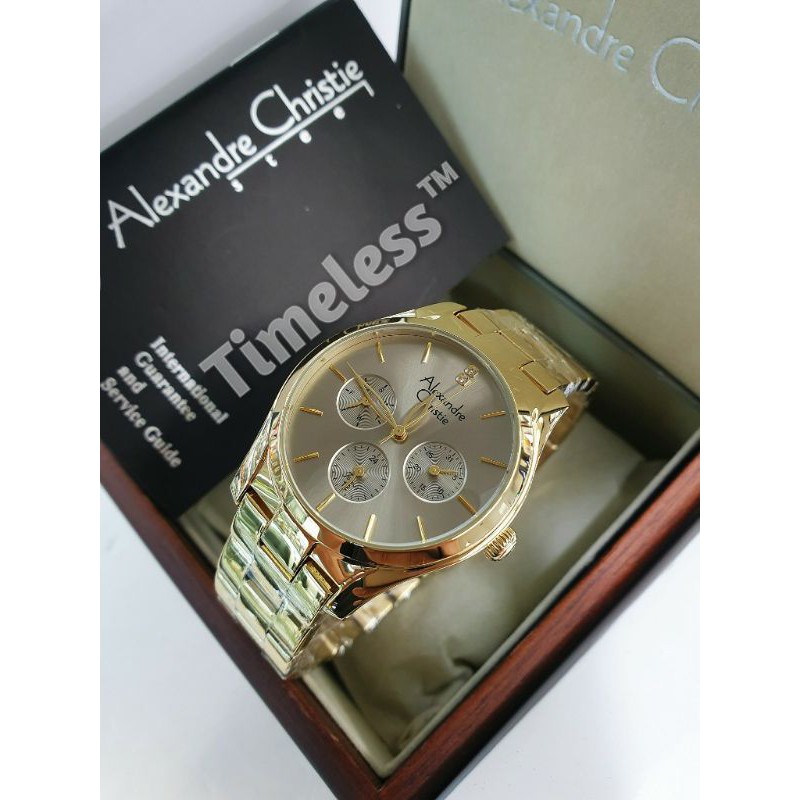 jam tangan wanita alexandre christie ac 2910 BF