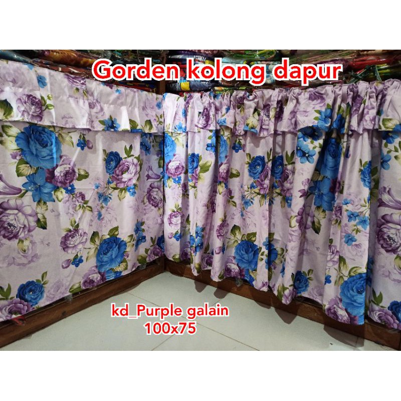 Gorden kolong dapur gorden homemade