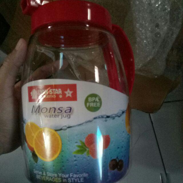 Teko Plastik Monsa Lion Star 2,1 Liter/teko Monsa Lion Star 2,1 Liter