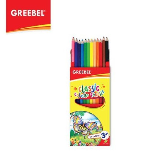 

Kelir Kayu | Pensil Warna | Pencil Greebel 7012 12 Color Panjang