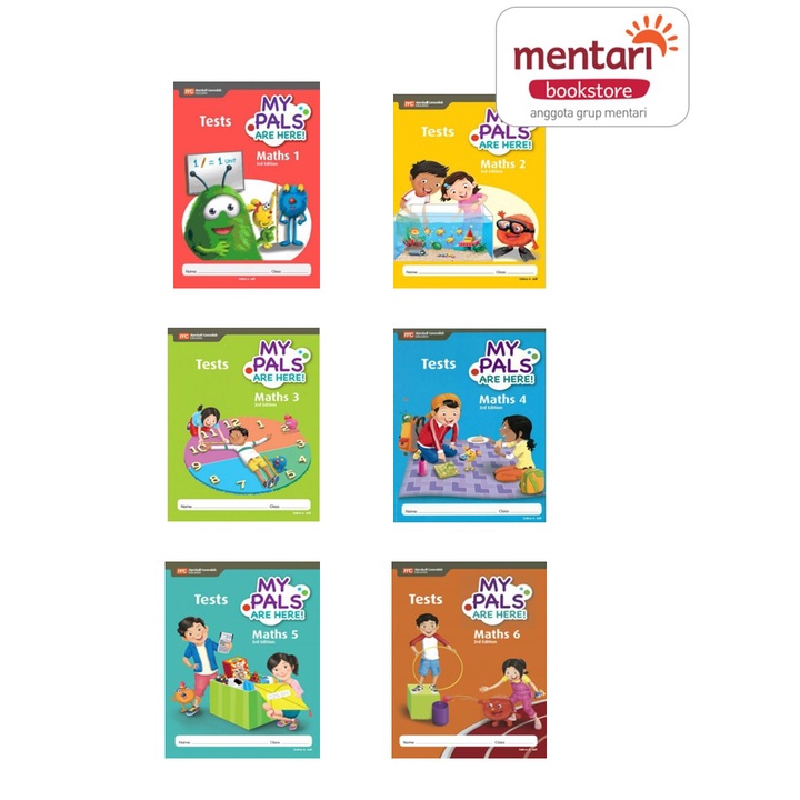 My Pals Are Here Maths - Test (3E) | Buku Latihan Matematika SD