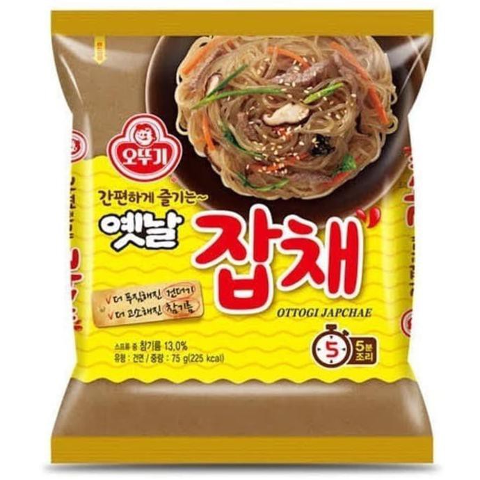 

Terlaris# Ottogi Japchae Instant / Vermicelli Noodle / Sohun Ubi Instan 75 Gr
