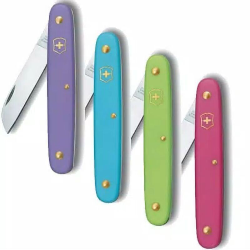 floral knife pisau lipat victorinox original 3.9050
