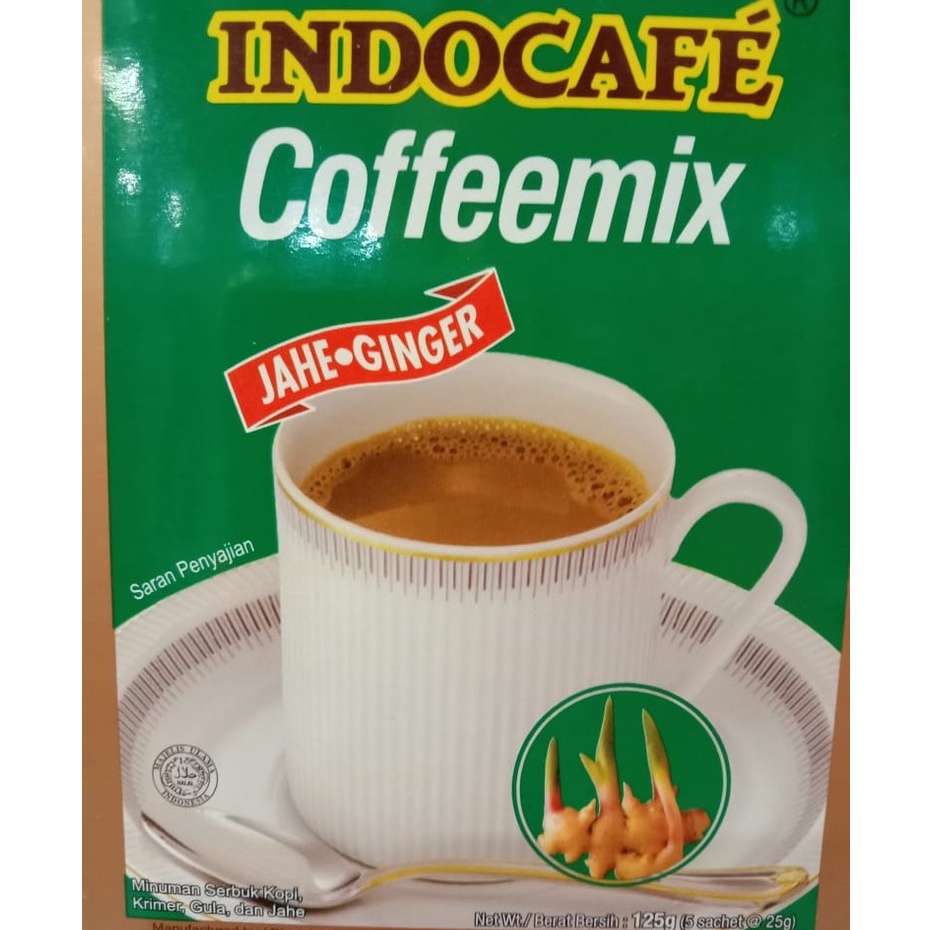 

Indocafe Coffeemix Jahe Ginger 125 gr(isi 5 Saset)