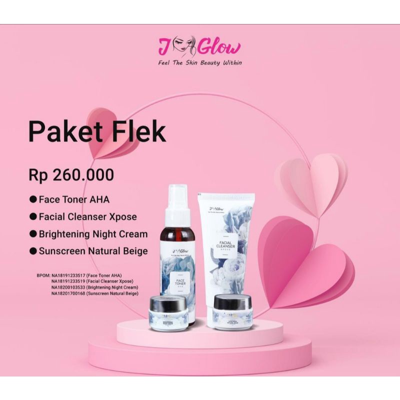 JGLOW Paket Flek Hitam