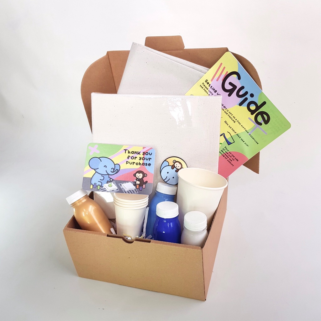 

DIY Pour Painting Kit MINI - Ellie et Ollie