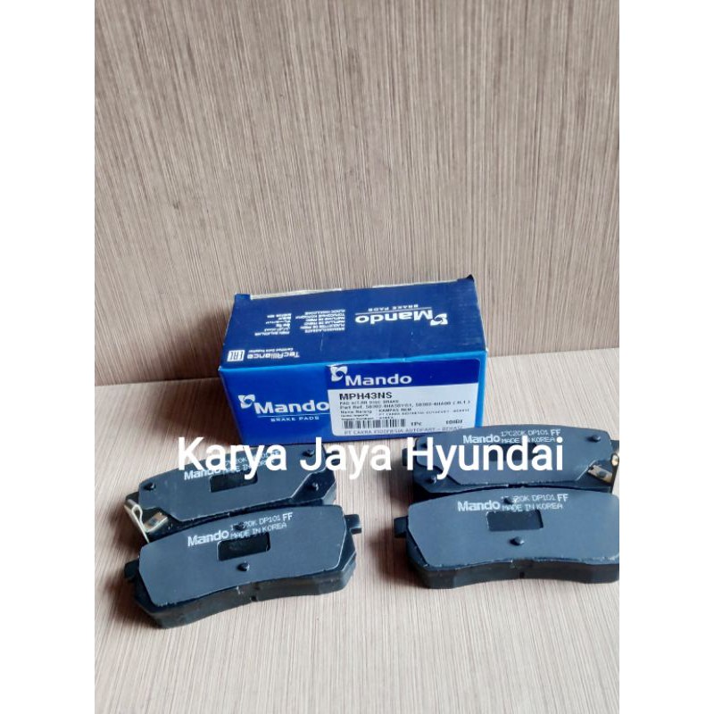 Kampas rem belakang Hyundai H1