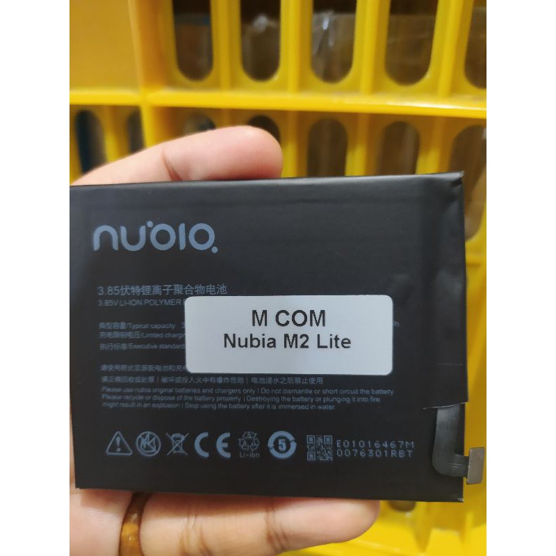 Baterai Nubia M2 Lite M2 Play Li3829T44P6h806435 M2 Z11 Li3936T44P6h836542 N2 Lite Li380T43P6h856337