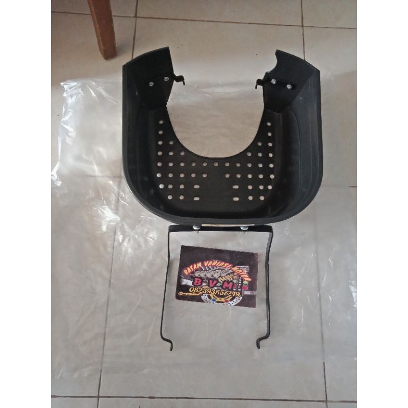 keranjang plastik motor satria hiu/lumba