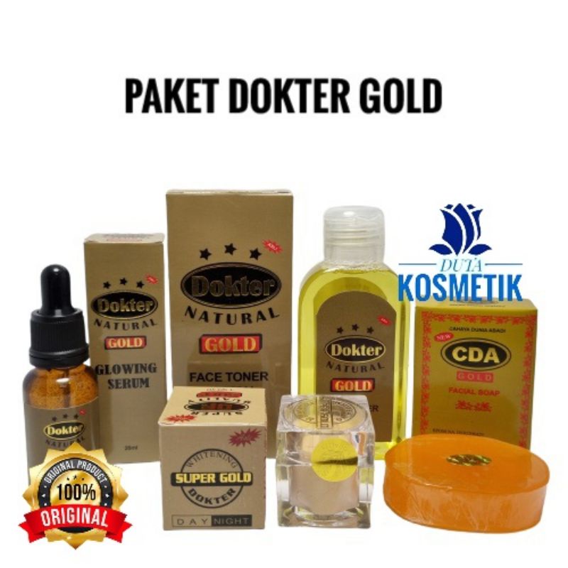 PAKET CREAM DR GOLD ORIGINAL