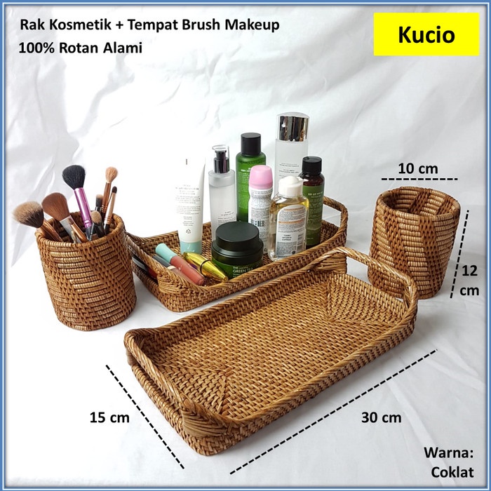 RAK KOSMETIK / RAK MAKEUP / TEMPAT MAKEUP BRUSH / MAKEUP ORGANIZER