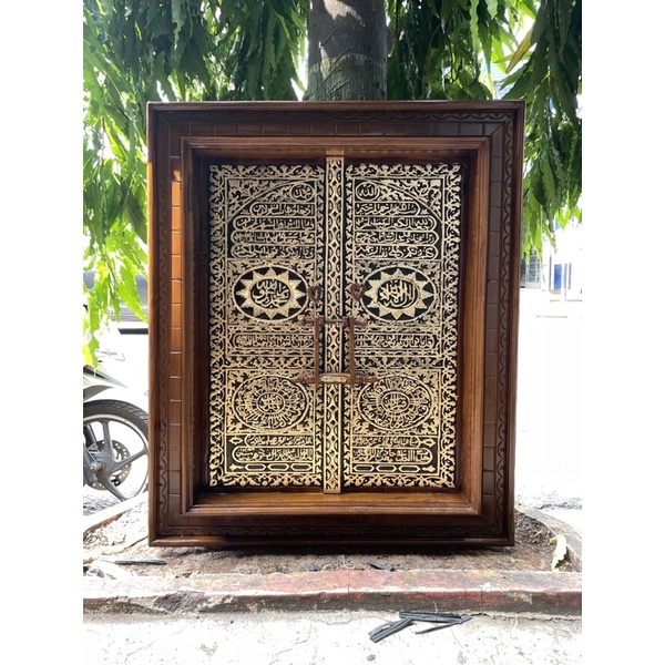 pintu kabah size ukiran jati 120x80