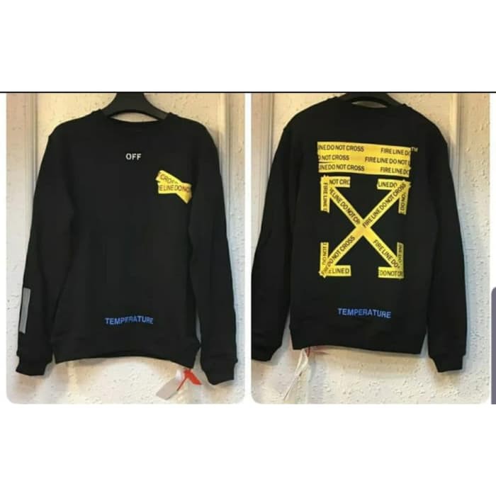 sweater off white premium Original Quality / unisex
