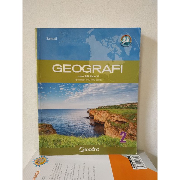 Buku geografi untuk SMA kelas 2 XI 11 kurikulum 2013 edisi revisi 2016 quadra