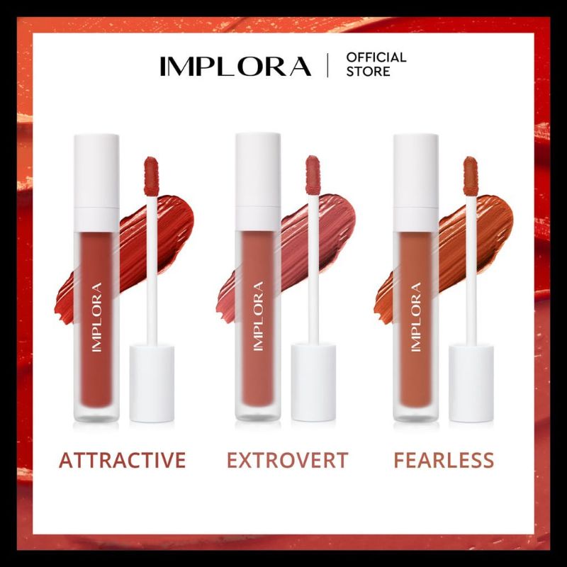 [Grosir] Implora Velvet Lip Cream