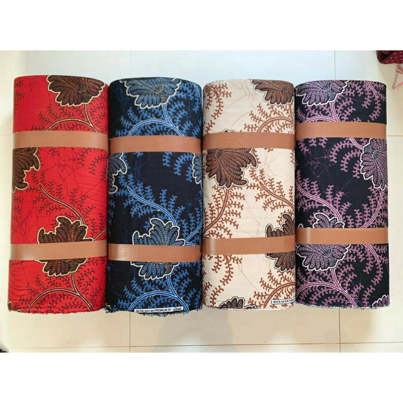 (ALENA TEXTILE) KAIN BATIK KATUN PREMIUM TERLARIS / TERMURAH
