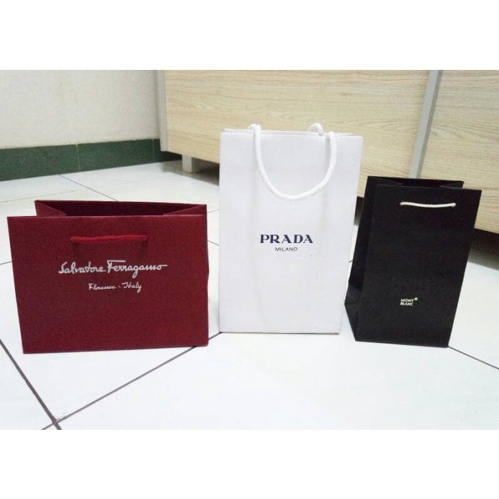 

(TERLARIS) Mont blanc paperbag original