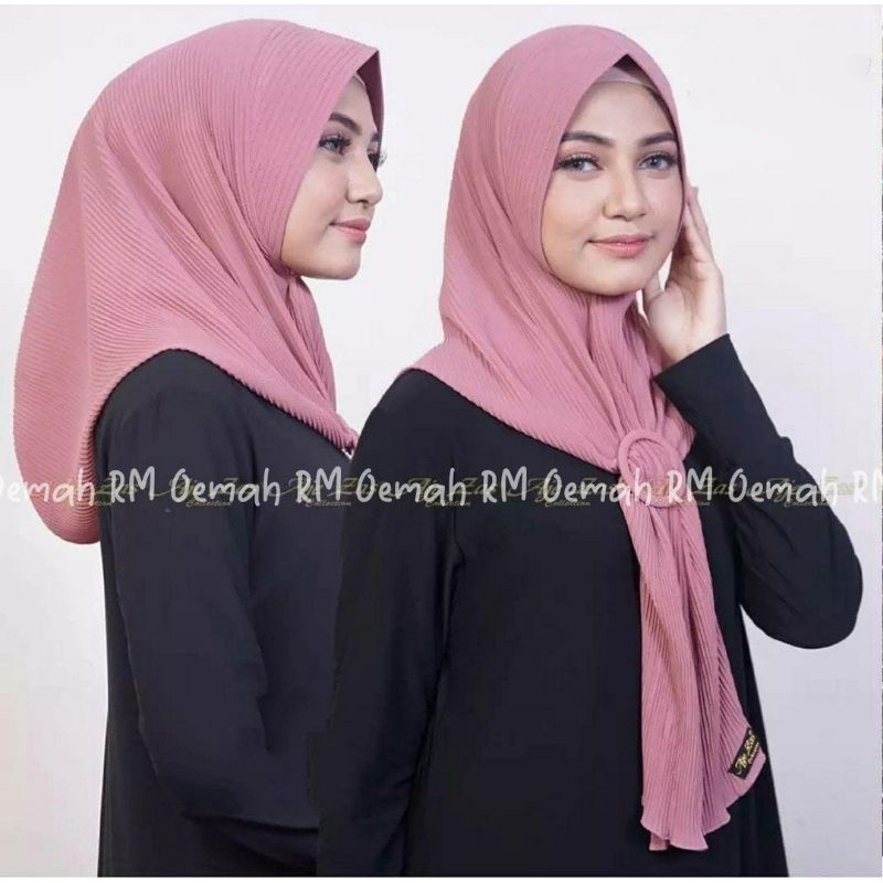 HIJAB INSTAN DG-09 HOODY PLISKET JERSEY BY DAURA GAMA-1