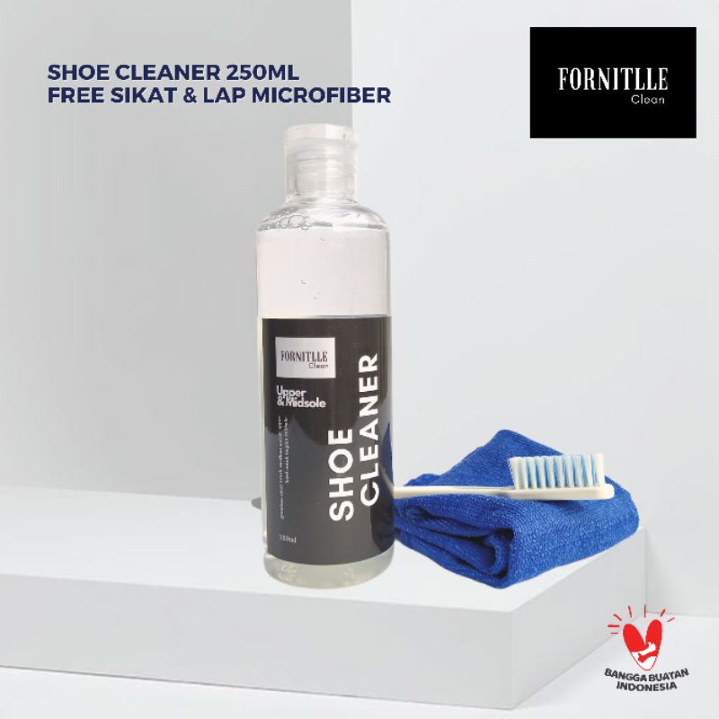 Shoe Cleaner 250ml Pembersih Sepatu Penghilang Noda Perawatan Sepatu Shoes And Care