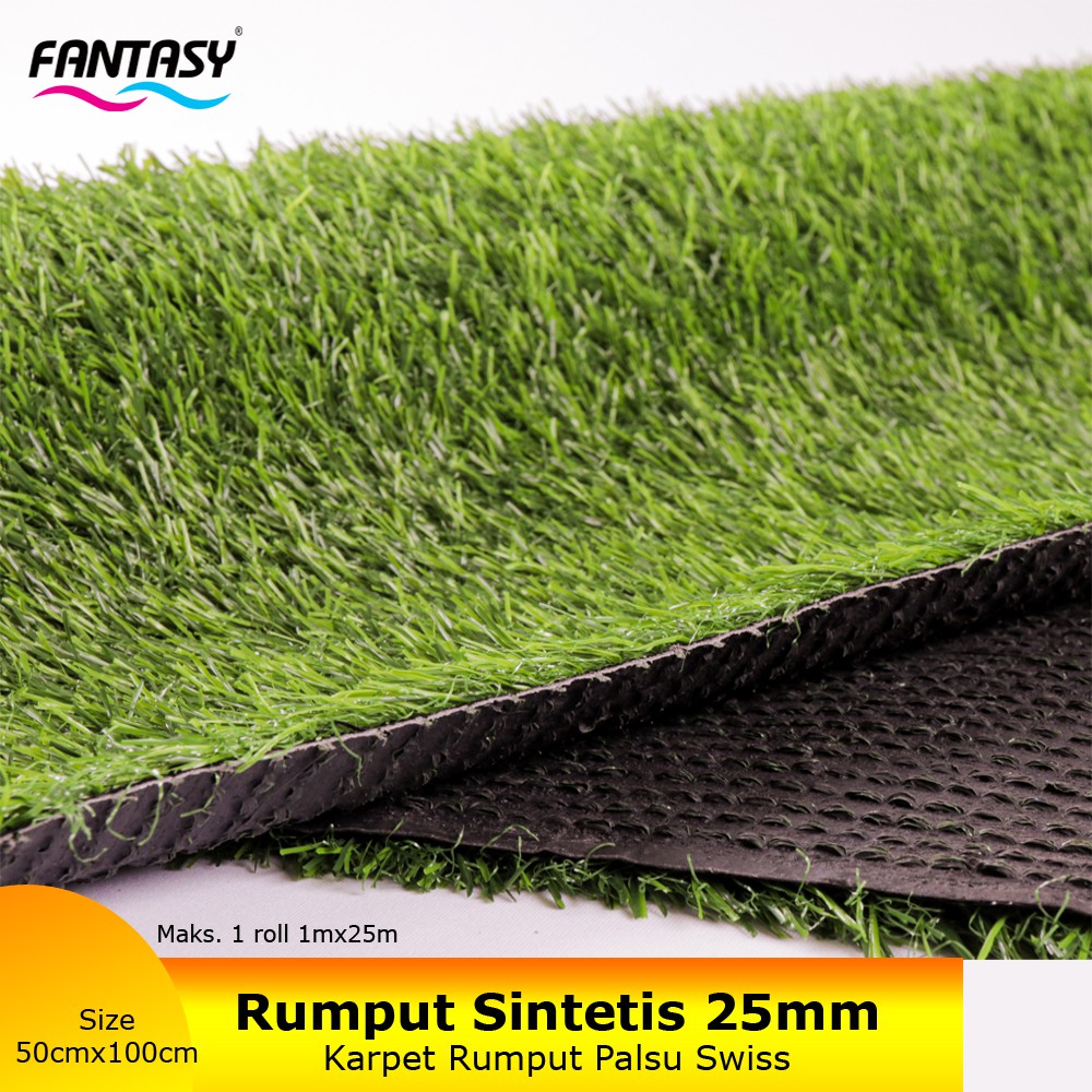 Jual Fantasy Karpet rumput sintetis BNC Crown 25 mm Uk. 50 x 100 cm